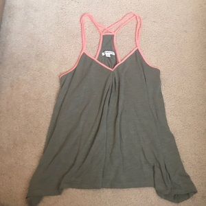 Olive green Tank top